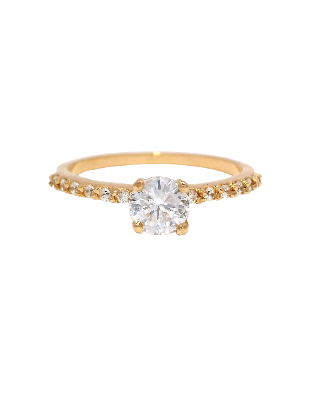 Anillos de Compromiso Oro Rosado 18K LEY (750)
