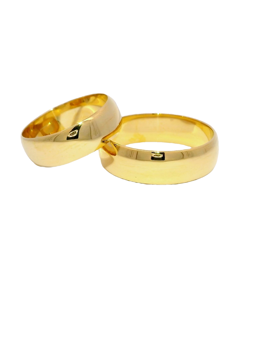Anillos de boda elegantes 18K 5,75 mm