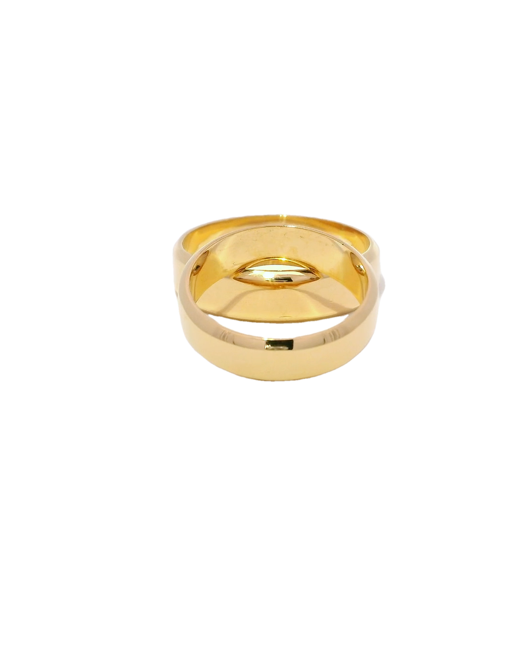 Anillos de boda 18k borde diagonal