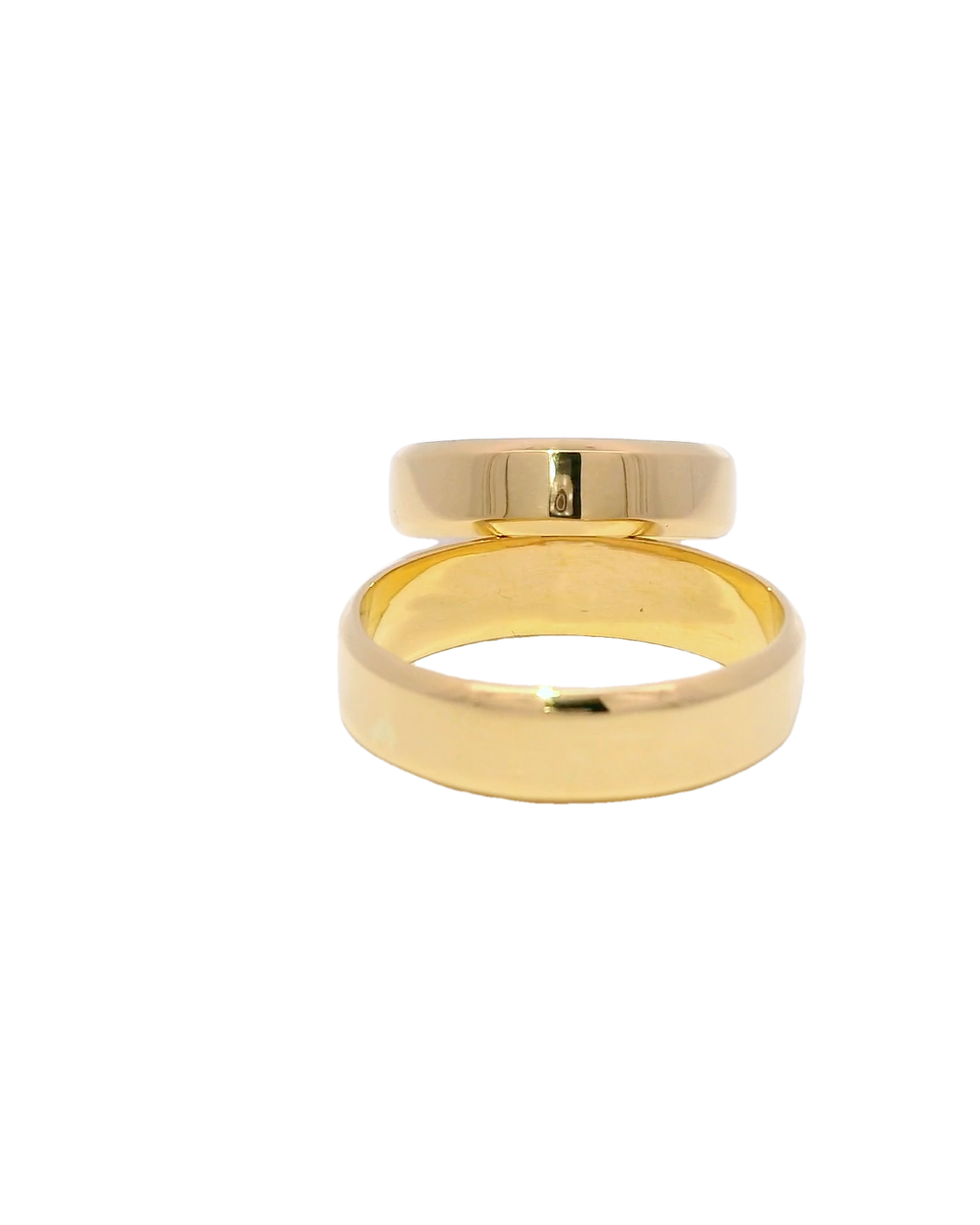Anillos de boda 18k borde diagonal