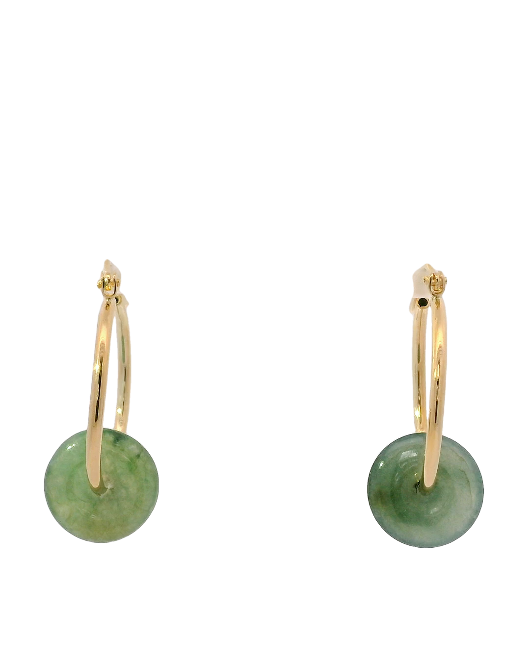 Pendientes de jade elegantes