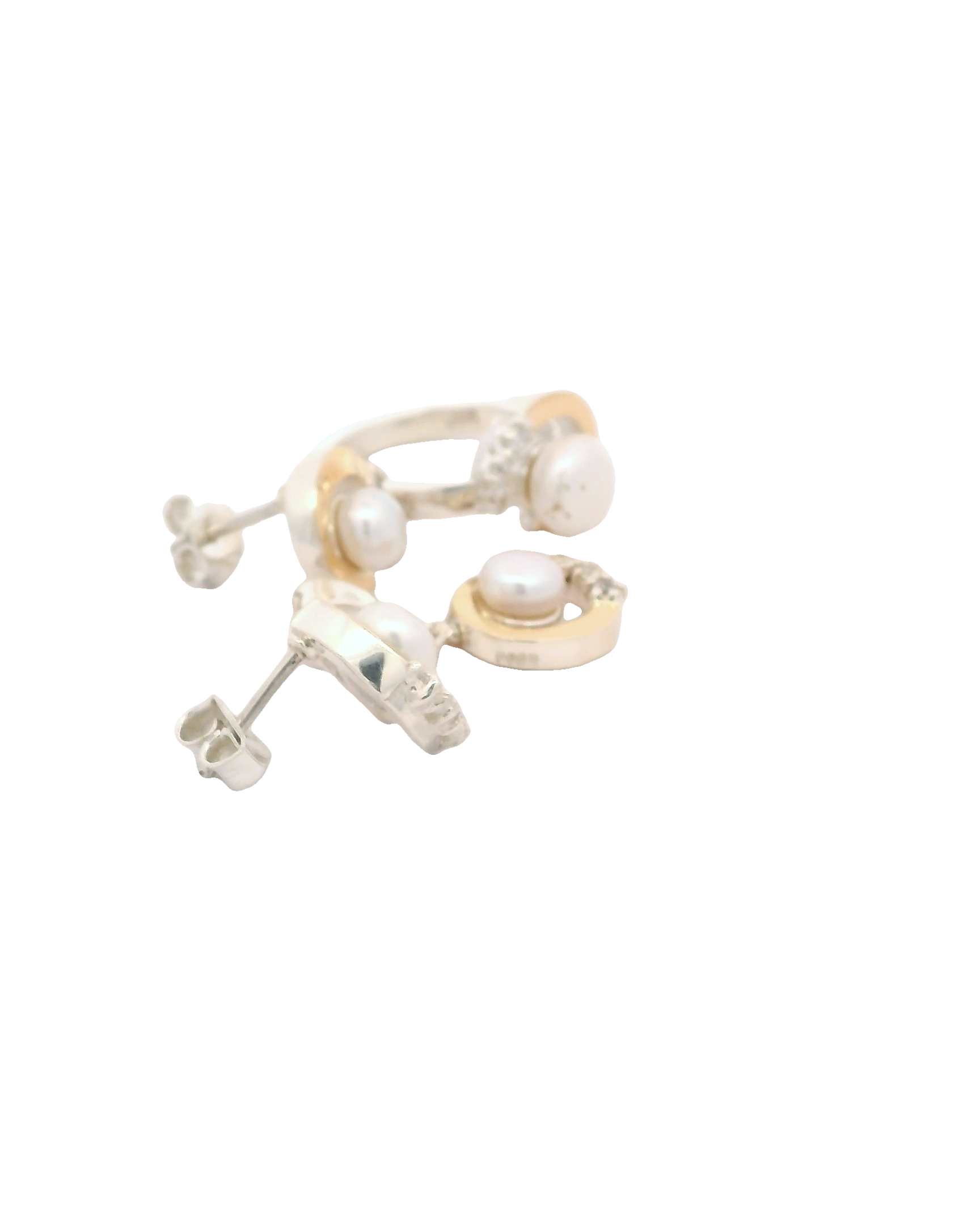 Conjunto de joyería elegante con perlas