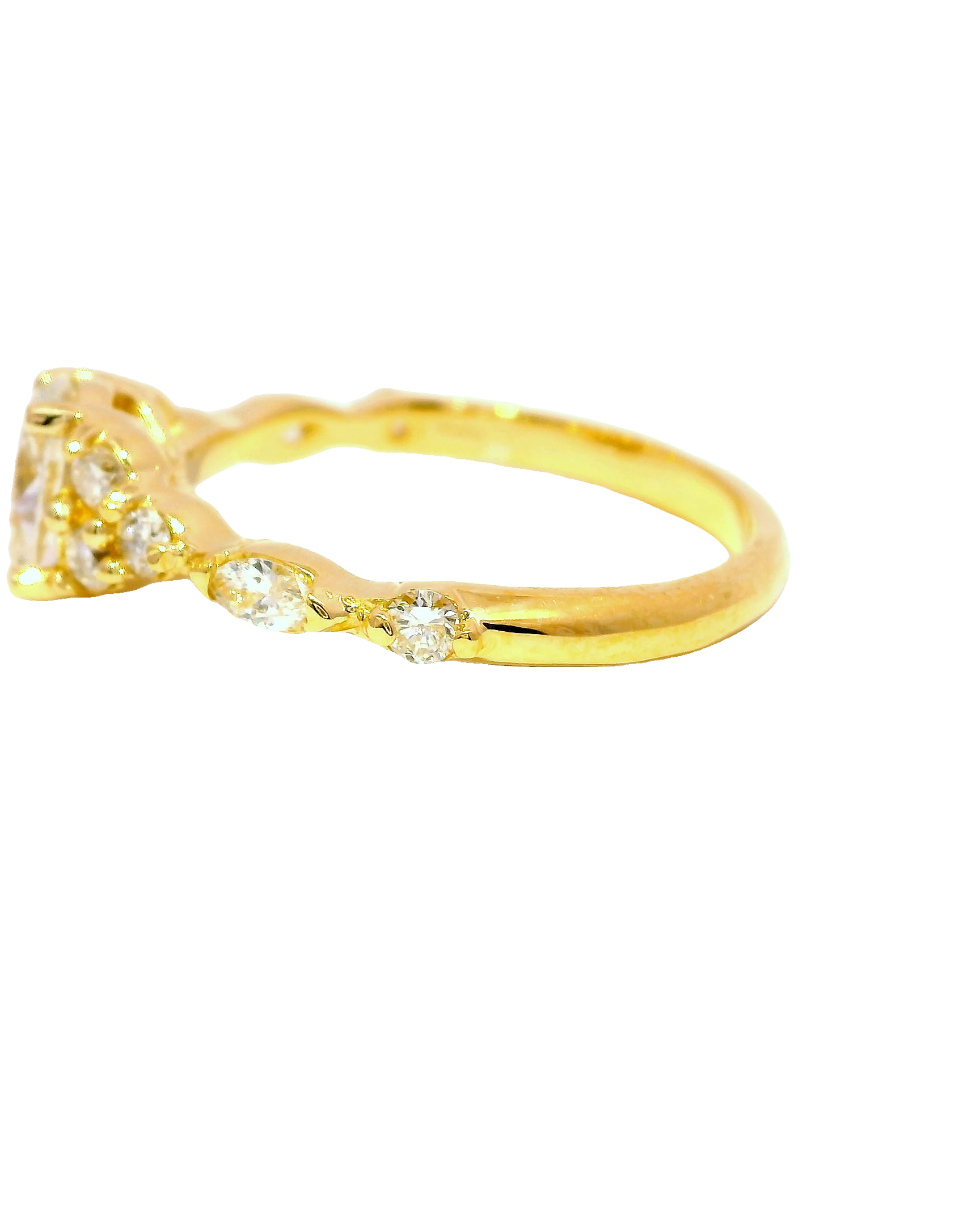 Anillo de compromiso princesa oval