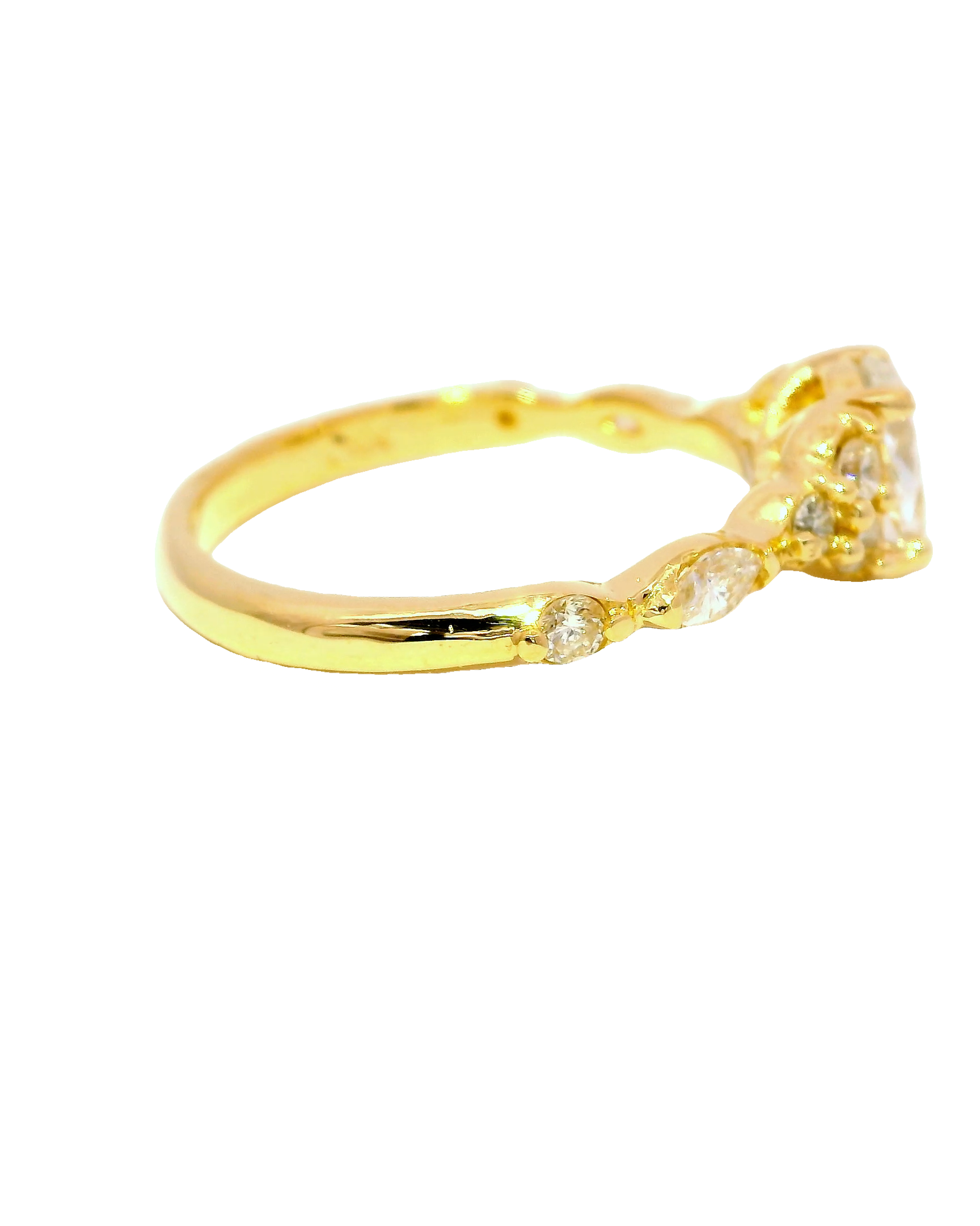 Anillo de compromiso princesa oval