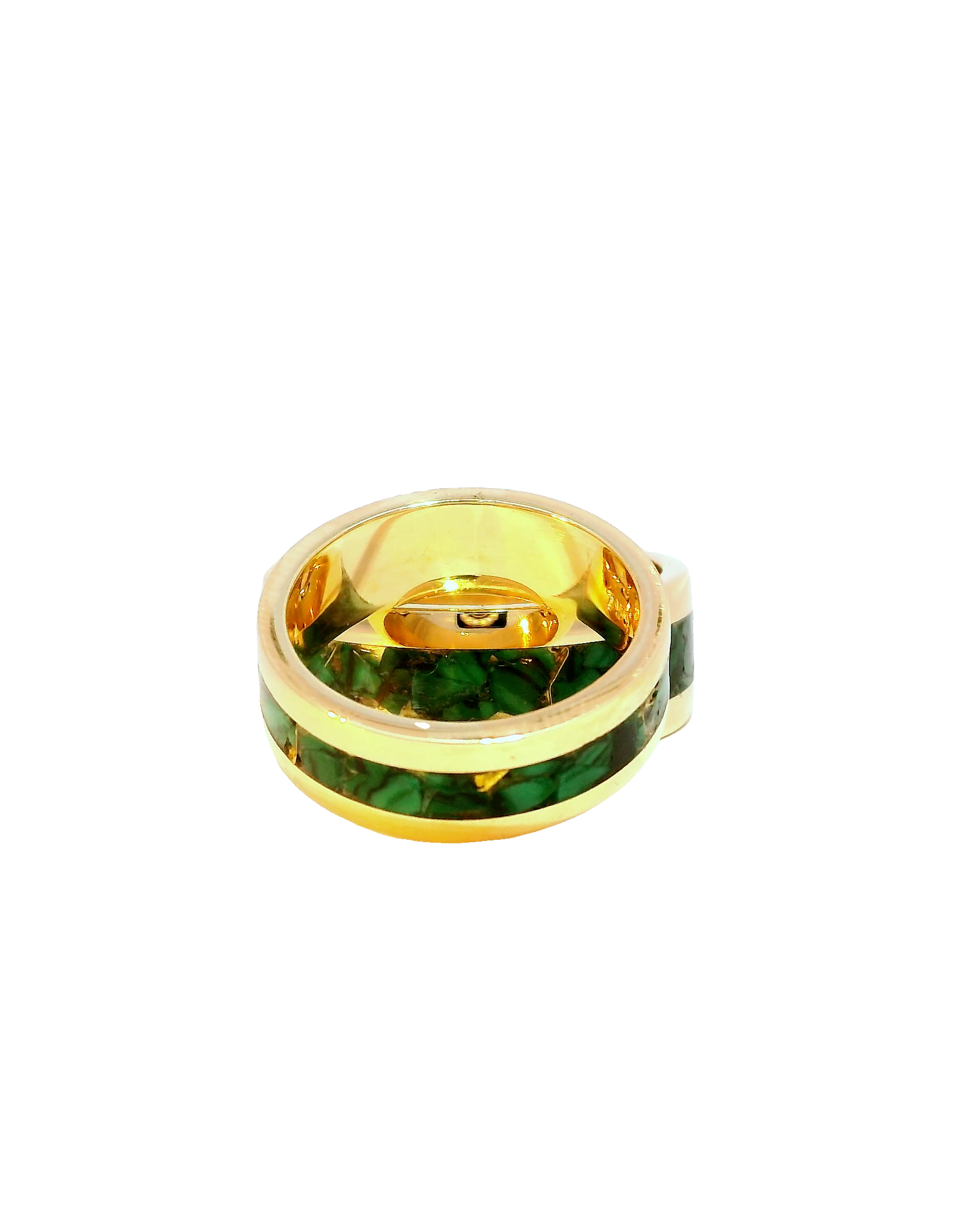Anillos de matrimonio elegantes en oro amarillo 18k ley
